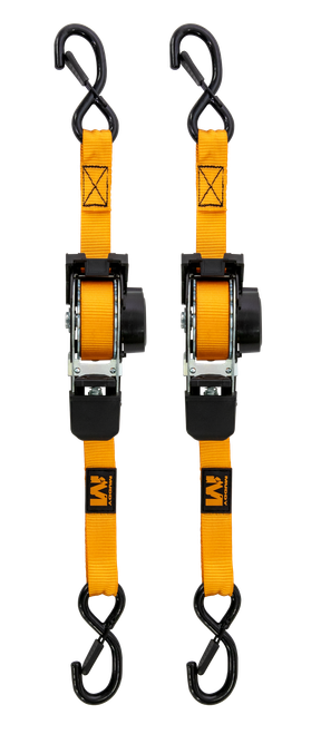 MUDDY MUD-RRS10-2PK   1"X10" RATCHET STRAPS ORG