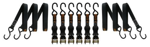 MUDDY MUD-DRS14-6PK   1"X14" DURABLE RATCHET STRAP