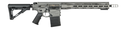 Nemo Arms XO308-16SS XO Steel 308 Win 20+1 16" Black Threaded Barrel, Tungsten Anodized Aluminum Receiver w/Picatinny Rail, M-LOK Handguard, Magpul CTR Black Polymer Stock, Black Magpul MIAD Grip, Amb