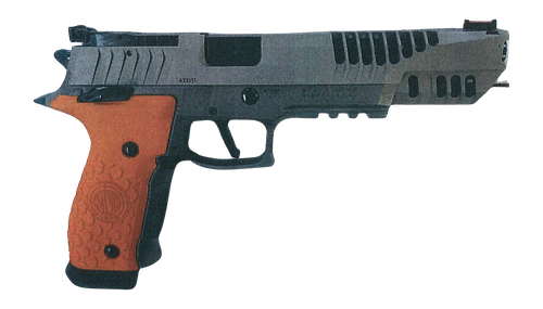 Steyr Arms ATC6ROCK ATC Rock 9mm Luger 20+1 6" Black Barrel, Black Steel Lightening Cut/Optic Cut/Serrated Slide, Black Stainless Steel Frame w/Beavertail & Picatinny Rail