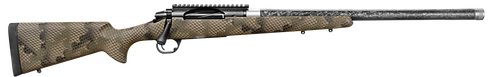 Proof Research 150740 Elevation 2.0 6.5 PRC 3+1 20" Carbon Fiber Match Grade Threaded Barrel, Black Receiver w/Picatinny Rail, Tactical Flat Dark Earth Fixed Carbon Fiber Stock, Right Hand