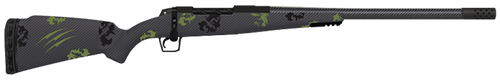 Fierce Firearms TWTROG65PRC24BF Twisted TI Rogue 6.5 PRC 24" Black Cerakote Steel Threaded Barrel, Black Cerakote Drilled & Tapped Titanium Receiver, LR Negative Comb Forest Camo Carbon Fiber Stock