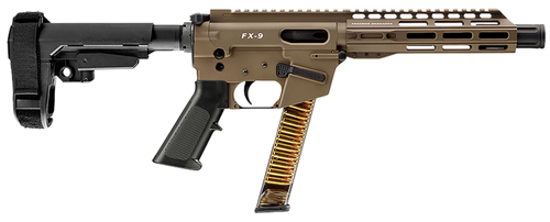 FREEDOM ORDNANCE FX9P8S-FDE FX9P  9mm Luger 31+1 8" Flat Dark Earth