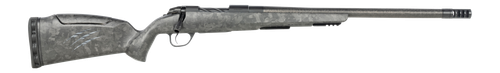 Fierce Firearms  CT Rage LR Full Size 6.5 PRC 4+1 24" Carbon Fiber Match Grade Threaded Barrel, Black Cerakote Titanium Drilled & Tapped Receiver, Picatinny Rail Forend, Carbon Matrix Push Button Adj
