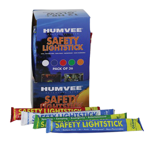 CAMP HMV-LS-6DB36 HUMVEE LIGHTSTICK 6IN     36 PCS