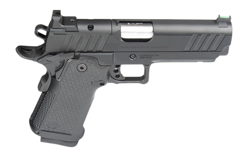 Ed Brown SPMETAL Fueled Prodigy  9mm Luger 20+1 4.25" Stainless Match Grade Bull Barrel, Black Gen4 Stainless Steel Optic Ready/Serrated Slide, Black Gen4 Steel Frame w/Beavertail, Anodized Aluminum G