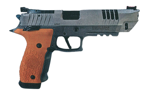 Steyr Arms ATC5ROCK ATC Rock 9mm Luger 20+1 5" Black Barrel, Black Stainless Steel Lightening Cut/Optic Cut/Serrated Slide, Black Stainless Steel Frame w/Beavertail & Picatinny Rail