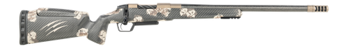 Fierce Firearms  CT Rival XP 2.0 22 Creedmoor 18" Carbon Fiber Threaded Barrel, Smoked Bronze Cerakote Titanium Drilled & Tapped Receiver, Integral Rail Forend, Desert Shadow Camo Adj Comb Carbon Fibe