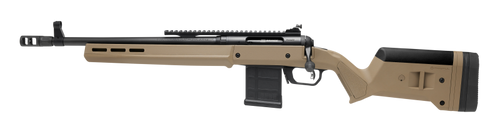Savage Arms 58202 110 Scout Full Size 450 Bushmaster 5+1 16.50" Matte Black Threaded Barrel, Picatinny Rail Carbon Steel Receiver, Flat Dark Earth Magpul Hunter Synthetic Stock, Left Hand