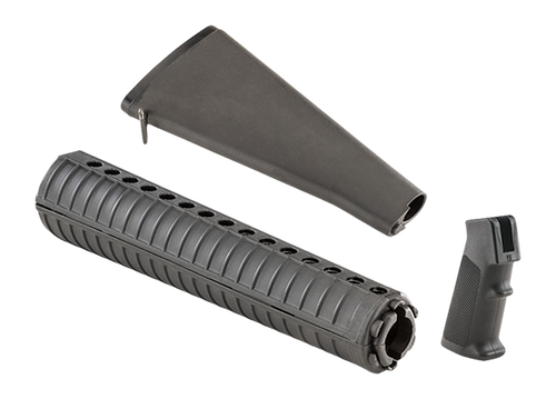 LUTH-AR FK-A2      COMPLETE A2 RIFLE FURN KIT BLK