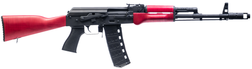 Century Arms RI5042N BFT  5.56x45mm 30+1 16.25" Manganese Phosphate Steel Barrel, Manganese Phosphate Optic Ready Steel Receiver, Matte Red Wood Stock, Black Polymer Grip