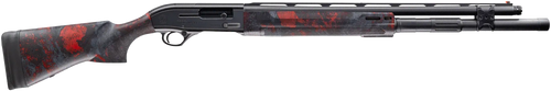 Beretta USA J32CP14F1 A300 Ultima Competition 12 Gauge Semi-Auto 3" 10+1 24" Black Over/Under Vent Rib Barrel, Black Aluminum Receiver, Kick-Off Realtree Lava Fire Camo Synthetic Stock, Right Hand
