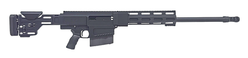 HM Defense HM50B150BMGBLK HM50 B1 50 BMG 10+1 26.25" Match Grade Threaded Barrel, Black Hardcoat Anodize Aluminum Receiver w/Picatinny Rail, M-LOK Handguard, Picatinny Rail Forend, Black Adj Cheekpiec