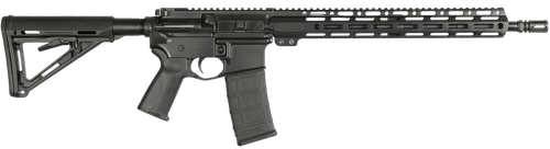 Bersa BAR15RMGP BAR15  5.56x45mm NATO 30+1 16" Barrel, Hard Coat Anodized Receiver, Magpul 6 Position CTR Stock, 15" M-LOK Handguard, Magpul Grip, Manual Safety, Optics Ready