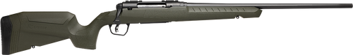 Savage Arms 32109 Axis 2 Compact 308 Win 4+1 20" Matte Black Heavy Sporter Barrel, Matte Black Drilled & Tapped Carbon Steel Receiver, Fixed OD Green Synthetic Stock, Right Hand