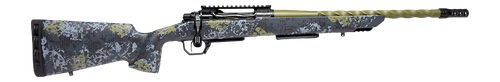 Horizon Firearms HRF-VE2-300P-22R Venatic 2 300 PRC 22" Sage Green Spiral Fluted Threaded Barrel, Black DLC Receiver w/Picatinny Rail, Arca Rail Forend, Artic Moss Iota EKO X Carbon Fiber Stock