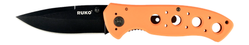 RUKO RUK0075BZ-CS  440A 3-1/4"BLAZE ORANGE FOLDING