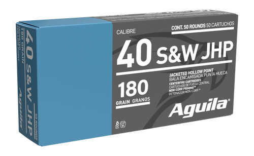 AGUILA 1E402118 40SW      180JHP             50/10