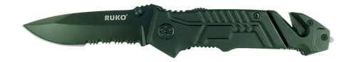 RUKO RUK0144S        440A 3-1/4"BLK RUBBER FOLDING