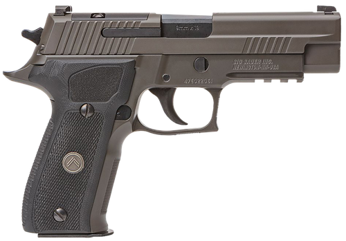 Sig Sauer E26R9LEGIONR2 P226 Full Size Legion 9mm Luger 15+1 4.40", Legion Gray Elite Cerakote, Picatinny Rail Frame, Romeo 1 Slide, Black G10 Grip, Flat Trigger, X-Ray Sights