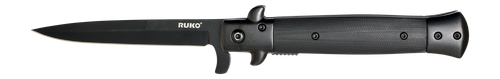 RUKO RUK0184BK    420A 4"BLKOUT FOLDING G10