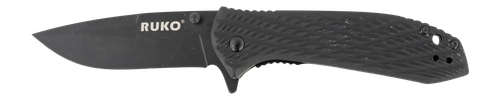 RUKO RUK0179BBK   440C 3-1/4"BLK HANDLE FOLDING