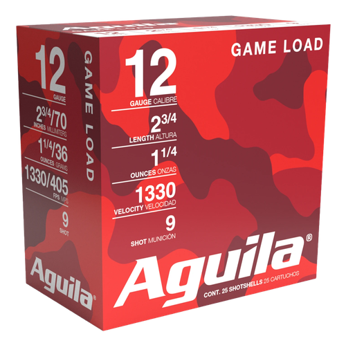 AGUILA 1CHB1209 GAME     12G 2.75 #9   1-1/4 25/10