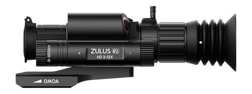 DNT ZHD312RV2 ZULUS HD 3-12X V2  D/N W/LSR RF