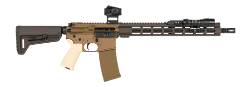Shark Coast Tactical SCC06995KRAKEN Kraken Bundle 5.56 NATO 30+1 16" Black Nitride Threaded Barrel, Aluminum Receiver w/Picatinny Rail, M-LOK Handguard, Magpul Collapsible Polymer Stock, Magpul MOE Gr