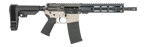 Shark Coast Tactical SCC07213MAX-P Maxim  5.56 NATO 30+1 10.50" Black Nitride Threaded Barrel, Aluminum Receiver w/Picatinny Rail, M-LOK Handguard, Polymer SB Tactical SBA3 Brace, Polymer Grip