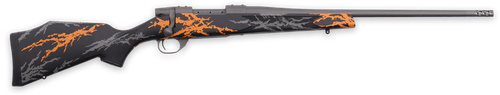 Weatherby VYH308NR2B Vanguard Compact Hunter 308 Win 5+1 20", Tungsten Gray Barrel/Rec, Black w/Gray & Orange Sponge Accents Monte Carlo Stock, Accubrake Muzzle Brake