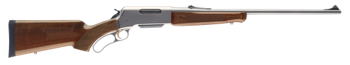 Browning 034018124 BLR Lightweight 270 Win 4+1 22" Matte Stainless/ Free-Floating Barrel, Matte Nickel Aluminum Receiver, Gloss Black Walnut/ Fixed Pistol Grip Stock, Right Hand