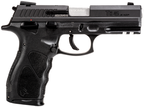 Taurus 1TH45041 TH  Full Size 45 ACP 13+1 4.27" Matte Stainless Steel Barrel, Matte Black Serrated Slide, Black Polymer Frame w/Picatinny Rail, Black Interchangeable Backstrap Grip Right Hand