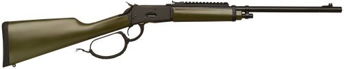 Gforce Arms GFLVR357OD Saddlehorn  357 Mag 10+1 16.50" Black Steel Barrel, Black Picatinny Rail Aluminum Receiver, Fixed Green Synthetic Stock