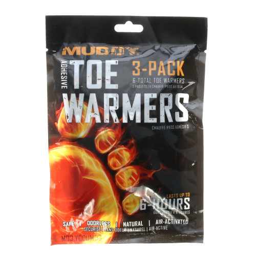 MUDDY DISPOSABLE TOE WARMER 3 PACK