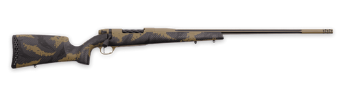 Weatherby MAX01N22CMR4B Mark V Apex 22 Creedmoor 4+1 22" + 2" Coyote Tan/Graphite Black Cerakote Fluted Threaded Barrel, Coyote Tan Cerakote Steel Drilled & Tapped Receiver, Tan/Brown Sponge Accents F