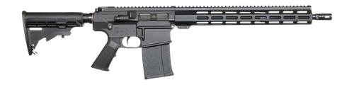 Andro Corp Industries 30816DBFORGED ACI-10 Divergent 308 Win 20+1 16" Black Nitride Threaded Barrel, Black Cerakote Aluminum Receiver w/Picatinny Rail, M-LOK Handguard, M4 Black Polymer Stock, A2 Grip