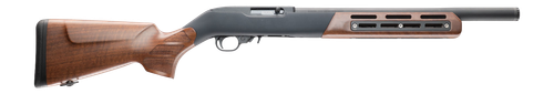 CNC Firearms CNCRW1022 Ruger 22 LR 10+1 16" Black Integrally Suppressed Barrel, Woox Superleggera Wood Stock