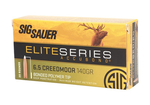 ELITE HUNTING 6.5C 140GR ACCU 20RDS/BX
