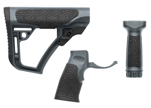 Daniel Defense 2810206145012 OEM  Collapsible Daniel Defense Tornado Polymer, Front & Pistol Grip, for AR-Platform with Mil-Spec Receiver Extension (Tube Not Included)