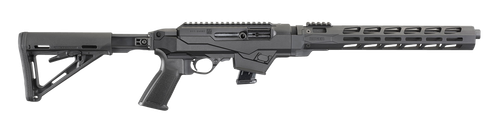 Ruger 19126 PC Carbine *State Compliant 9mm Luger 10+1 16.12" Fluted Barrel, Type III Hard Coat Anodized Aluminum Alloy Receiver, Fixed Magpul MOE Stock, M-Lok Accessory Slots, Optics Ready
