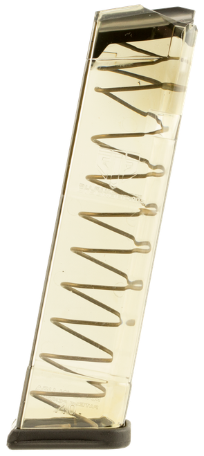 ETS Group GLK22140 Pistol Mags Competition Legal 19rd 40 S&W Compatible w/Glock 22/23/24/27/35 Gen1-4 Clear Polymer