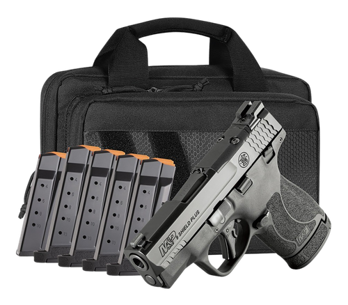 S&W M&P9SHLD+    14724 9M    OR TS CARRY ON BUNDLE