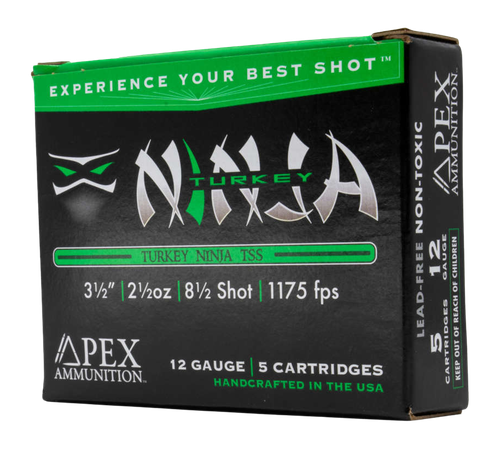 APEX AMMO NINJA35    12G 3.5  2-1/2 8.5       5/10