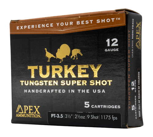 APEX AMMO STH-35     12G 3.5  2-1/2 7.5/9     5/10