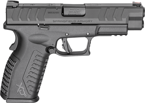 Springfield Armory XDME94510BHCOSP15 XD-M Elite OSP 10mm Auto 15+1 4.50" Black Melonite Black Steel Match Grade Barrel & Optic Ready/Serrated Slide, Black Polymer Frame w/Picatinny Rail, Black Polymer