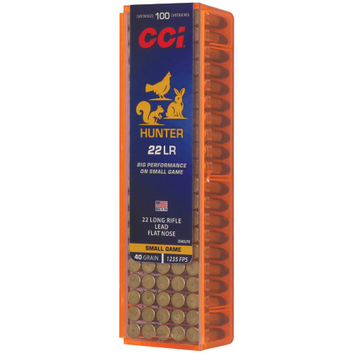 CCI HUNTER 22LR 40GR SGB 100/5000