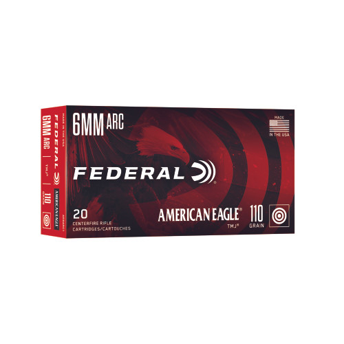 FED AM EAGLE 6MMARC 110GR TMJ 20/200