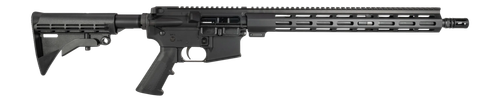 One Horse LLC  OH-15  5.56 NATO 30+1 16" Black Threaded Barrel, Black Receiver w/Picatinny Rail, M-LOK Handguard, One Horse M4 6 Position Black Polymer Stock, Black A2 Grip