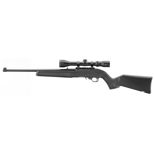 RUGER 10/22 22LR 18.5" 10RD SCOPE BK